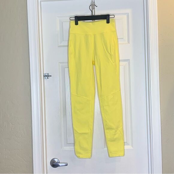 LA Hearts by Pacsun Activewear Leggings Yellow Size XS - Picture 8 of 8